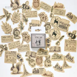 45Pcs/Box Cartoon Hand account Sticker Diary Scrapbooking DIY Stationery Album Laptop Label Mobile Water cup Sealing sticker
