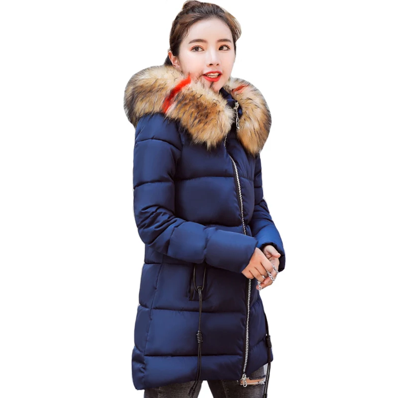 

2018 New Arrival Women Winter Jackets Outwear For Womens Winter Coat Coats Hooded Cotton Padded Parka Chaqueta Mujer Warm