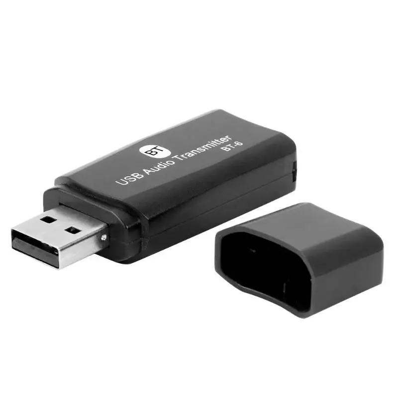 B6 2 в 1 беспроводной BT передатчик приемник адаптер USB 3,5 мм стерео Музыкальная подвеска 55x22x11 мм маленький и нежный внешний вид