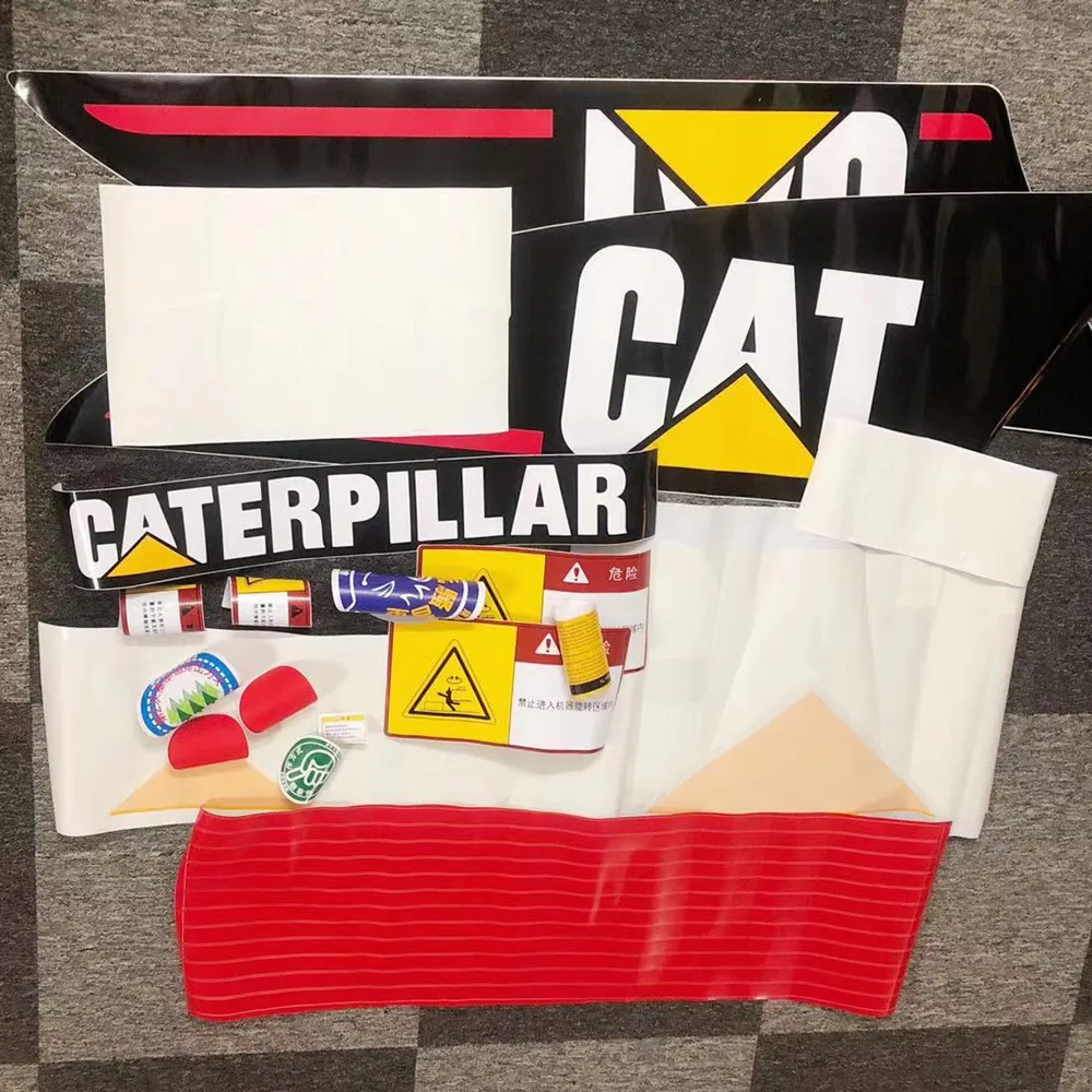 Для Caterpillar E320C/D экскаваторы специальные наклейки Картер 320C экскаватор автомобиля