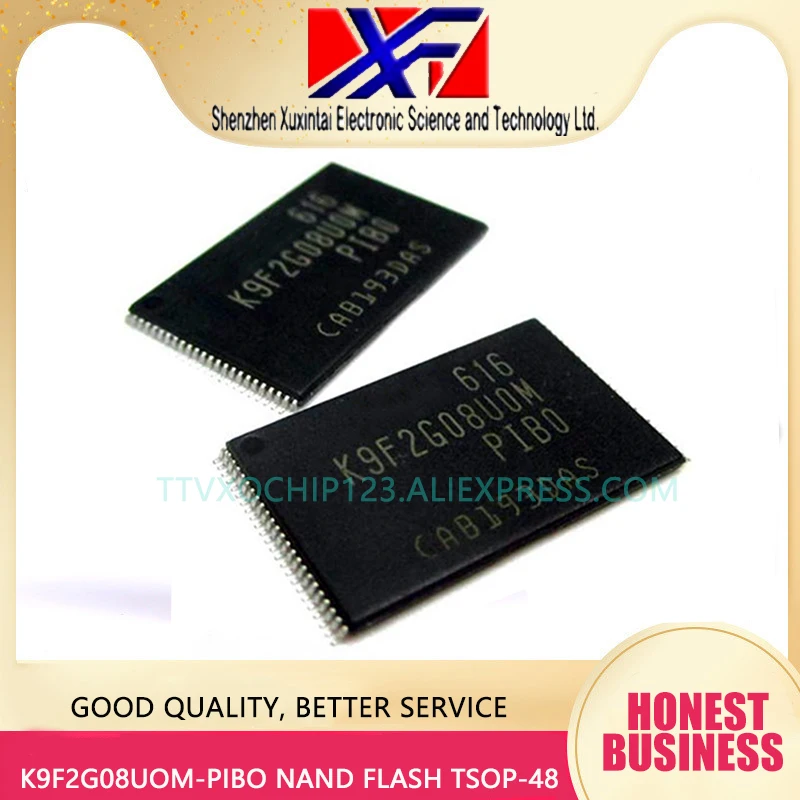 5 шт./лот K9F2G08UOM-PIBO K9F2G08U0M-PIBO K9F2G08UOM K9F2G08U0M K9F2G08 NAND флэш-память 256MB TSOP-48 | Обустройство