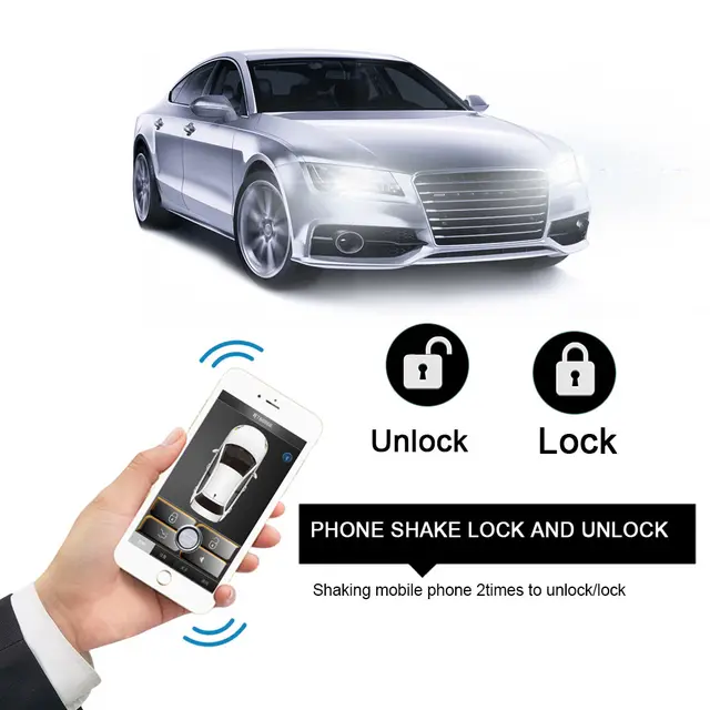 Enhance your vehicles security with the PKE Smart Key Car Alarm System