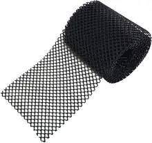 

6"x20' Plastic Gutter Guard Plastic Mesh Guards Easy Install Gutters Cover