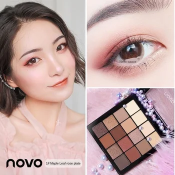 

16 Color Eyeshadow Disc Lazy Earth Color Matte Nude Makeup Beginner Girl Department Does Not Bloom