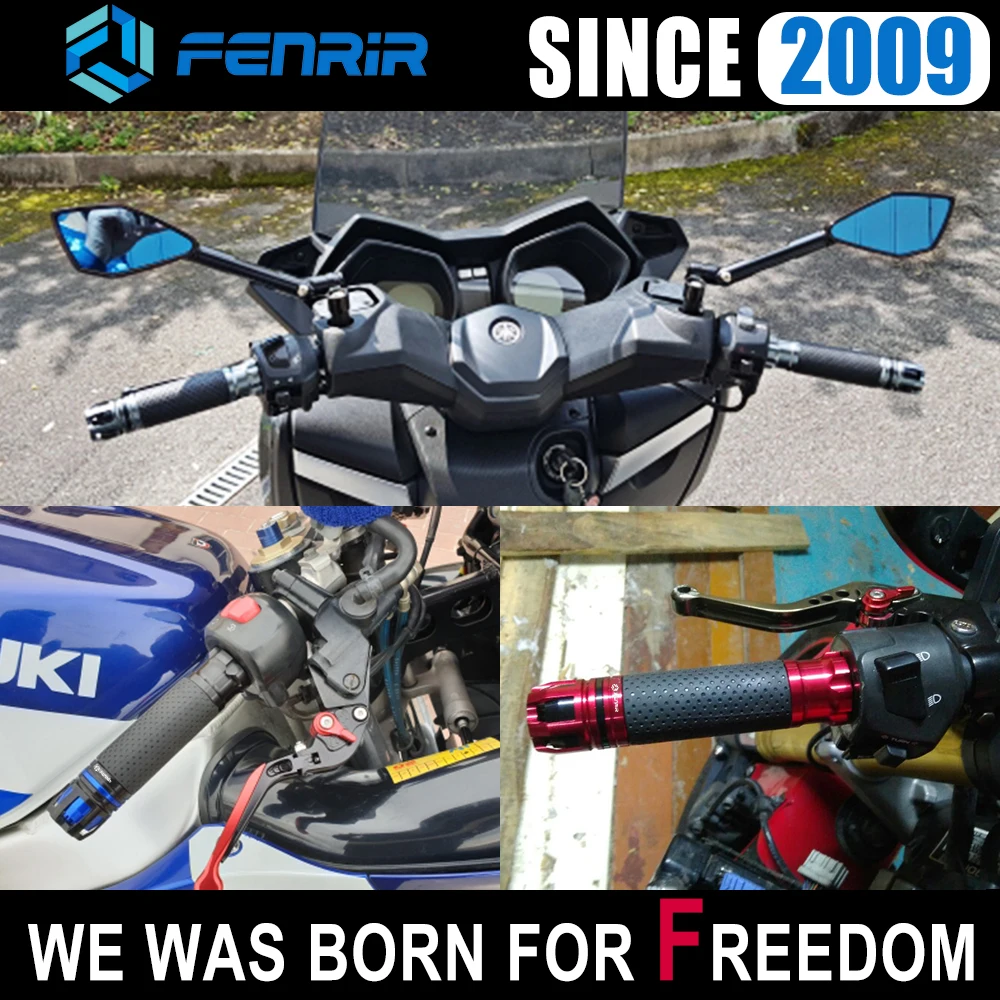 Рукоятка на руль мотоцикла с ЧПУ 22 мм для KTM Honda Yamaha BMW S1000r Suzuki Benelli Ducati Kawasaki ER6N Versys