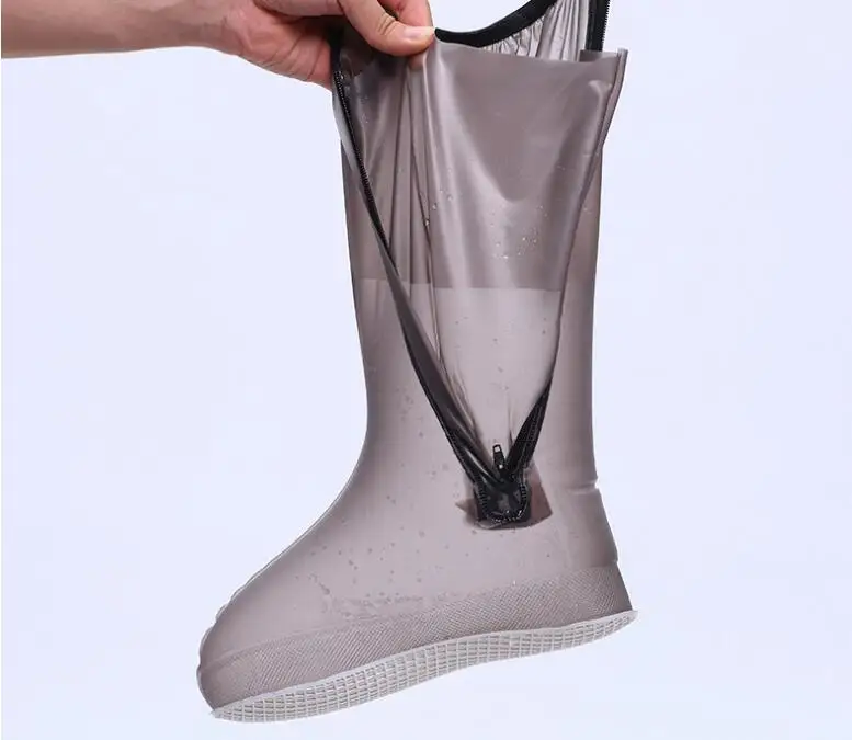 Couvre-Chaussures En Silicone Imperméables Réutilisables - Taille M Ou L - Pour Pluie, Boue, Neige - Antidérapants - Pliables Et Légers