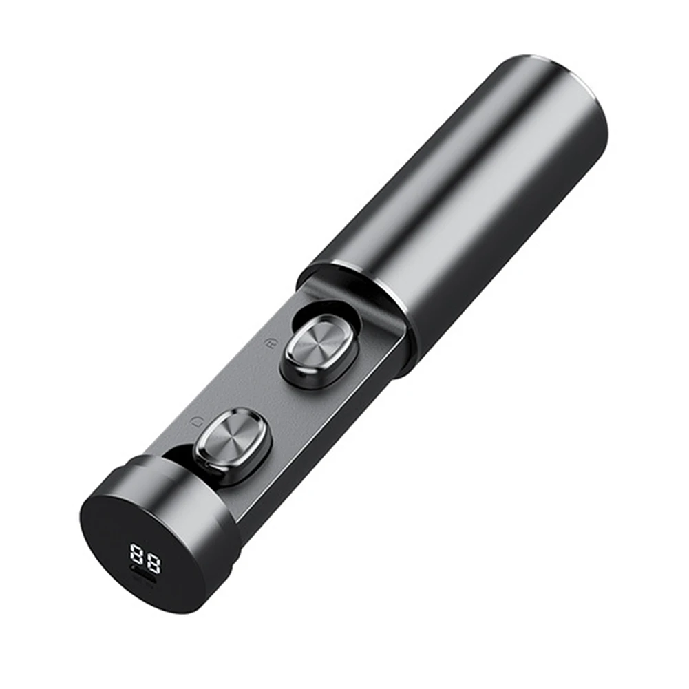 Bluetooth 5 0 TWS Wireless Touch Control Headset LED Power Display Waterproof Sweat proof 8D HIFI Sounds Sports Earphones