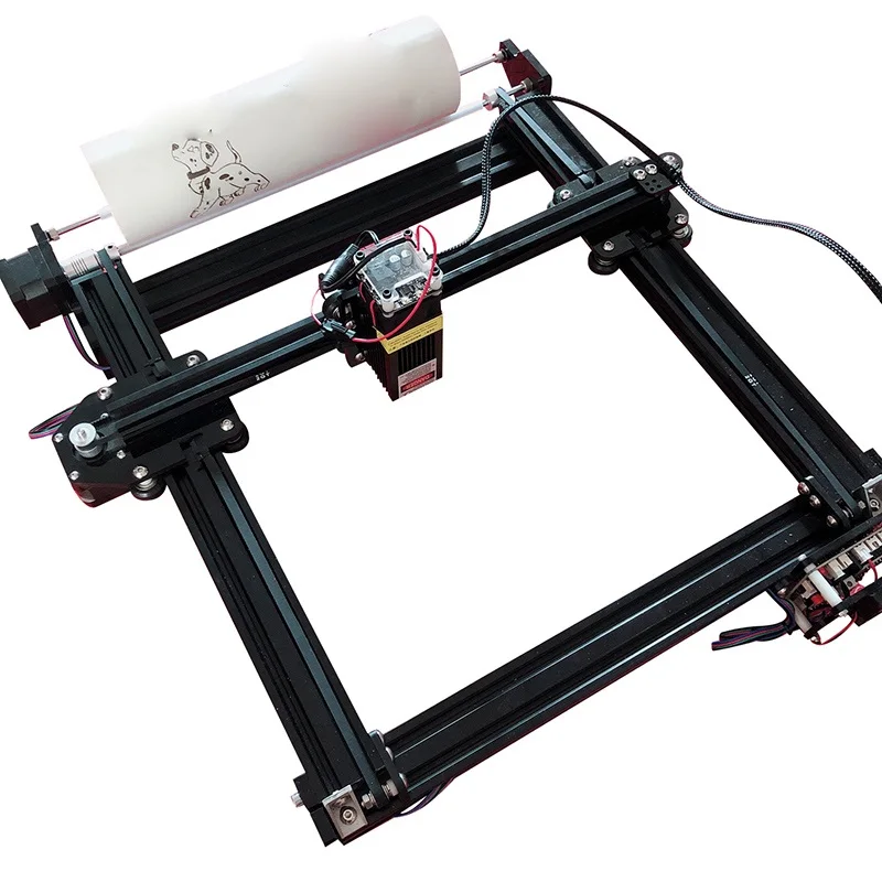 15w laser machine 21*29 см лазерная гравировальная машина, 15 Вт DIY автоматический cola режущий плоттер товарный знак Печать Логотип машинный деревянный роутер - Цвет: 15w laser machine
