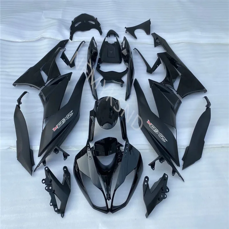 Комплекты обтекателей на заказ для Kawasaki NINJA ZX 6R 2009 2010 2011 zx6r 09-12 черный обтекатель