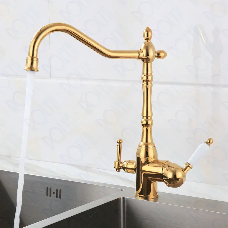 golden victoria style 3 way water filter taps (9)