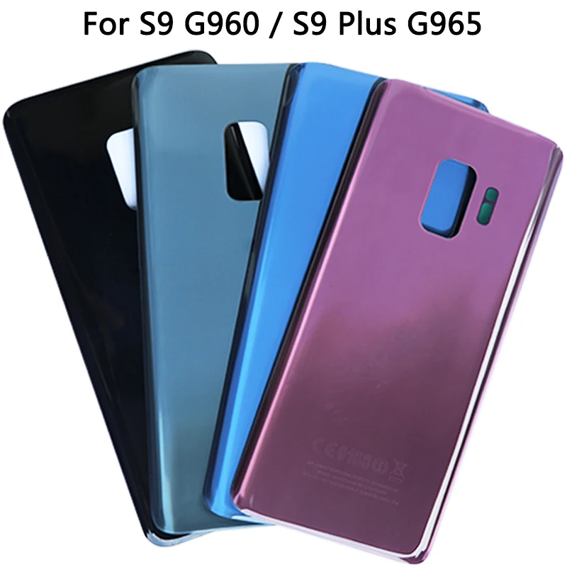 Оригинальная задняя крышка G960 стекло для Samsung Galaxy S9 G960F / Plus G965F аккумулятора