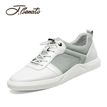 

J.benato Men shoes breathable new fashion trend simple leggings men's shoes youth sports leisure board shoes