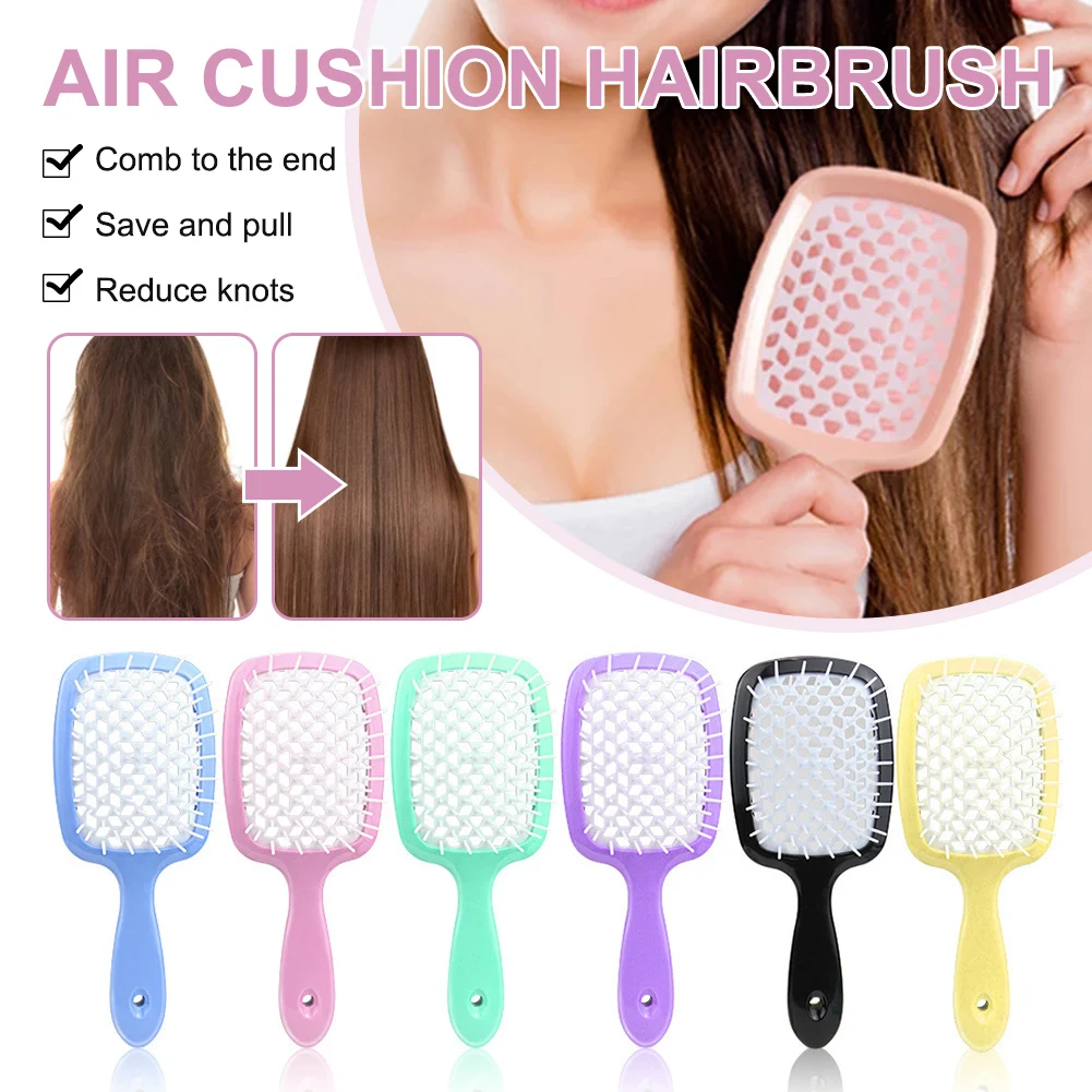 Tangled Hair Brush Salon Hair Styling Tools Grote Plaat Kammen Massage