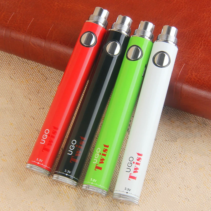 Электронная сигарета Vaporizador EGo UGO Twist Vape батарея с переменным напряжением USB флеш