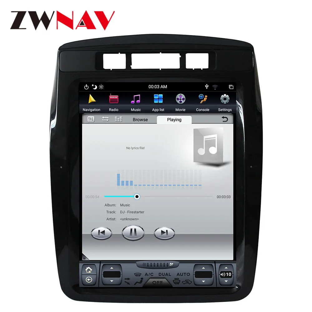 Cheap PX6 4GB RAM Tesla style Android 8.1 Car GPS Navigation For Volkswagen Touareg 2011-2015 head unit multimedia radio tape recorder 4