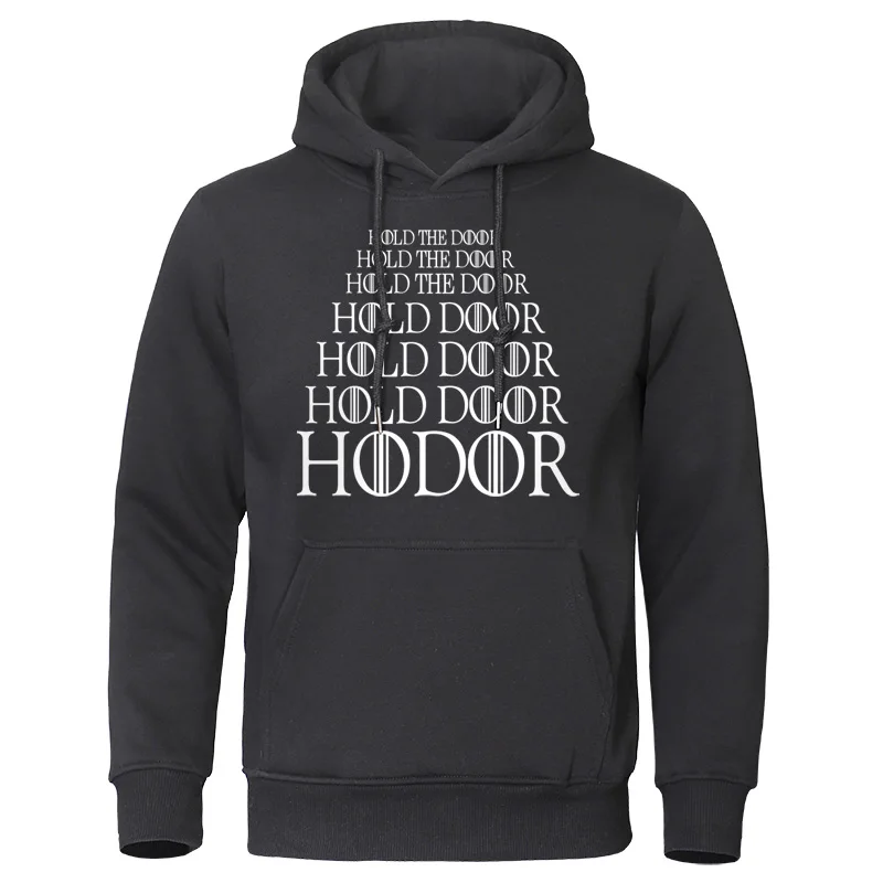 

Game of Thrones Hoodies Fashion Printed 2019 Hoody Men Autumn Fleece Sweatshirts With Hat HODOR Streetwear Brand Male Pullovers