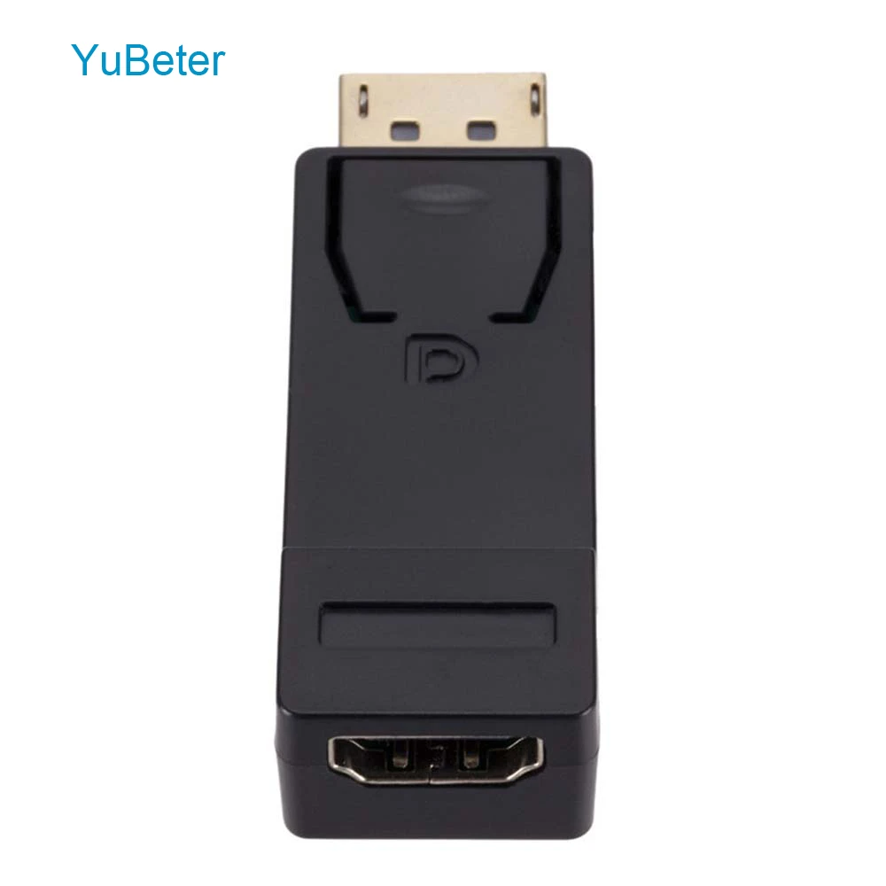 YuBeter DP HDMI адаптер конвертер мужчин и женщин кабель DP-HDMI дисплей порт 1080P HDMI кабель для ноутбука PC проектор HDTV