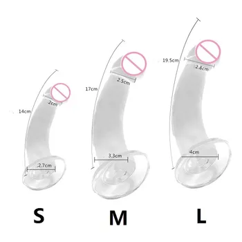 Lesbian Strapon Dildo Panties Realistic Penis Strap-on Dildo Butt Plug Belt Gay Smooth Anal Plug Suction Cup Sex Toys for Women 3