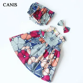 

Toddler Kids Girls Clothes Dress Tops +Short Pants + Headband Casual Outfits Set