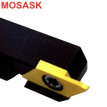 

MOSASK Cutter CTPL Bar Cutting Knife CTPL12 CNC Lathe Arbor Grooving Processing Small Parts Turning Tools