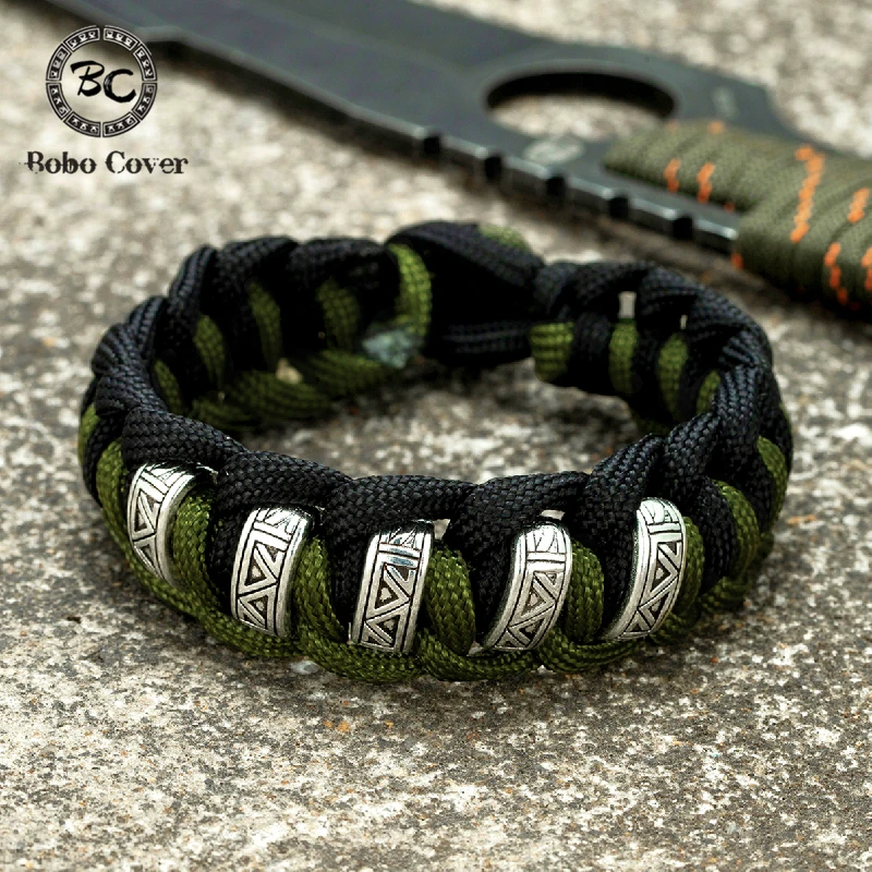 Braided Rope Bracelet 19/21/23cm for Men Women