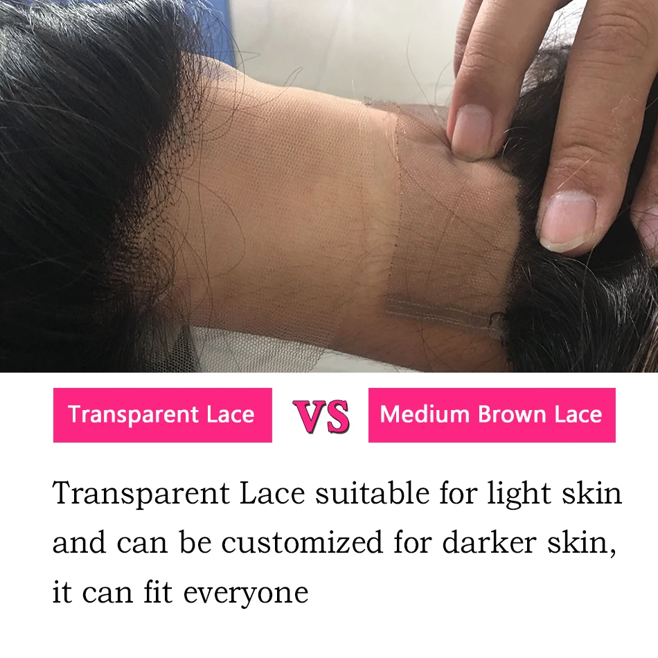 Transparent Lace Wig Brazilian Body Wave Wig Remy Glueless Lace Front Human Hair Wigs Pre Plucked With Baby Hair Bleached Knots