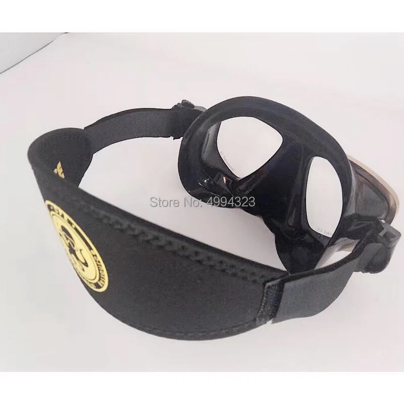TSMC Неопреновая полиэфирная маска для дайвинга с повязкой для волос для дайвинга, маска с ремешком, Прямая поставка