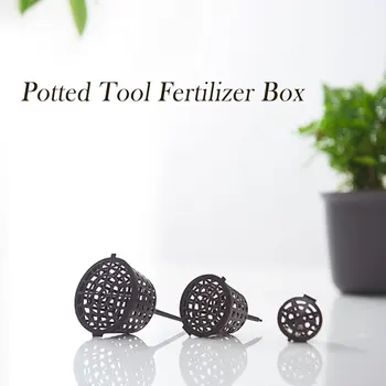 

20 Pcs Planting Fertilizer Baskets Bonsai Tool Automatic Fertilization Plastic Cover Basket LAD-sale