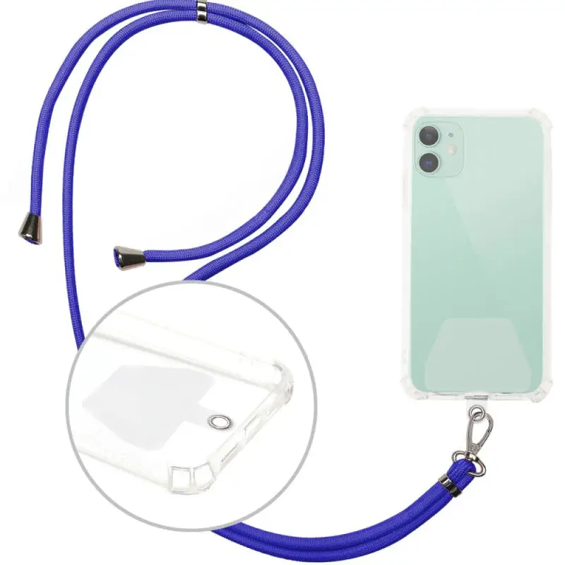 Mobile Phone Strap For IPhone 12 Neck Lanyard Neckband Squishy Phones Keys Hanging Necklace | Мобильные телефоны и