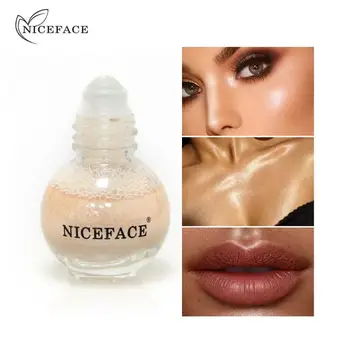 

Brand Diamond Sparkling Highlighter Liquid Face Illuminator Makeup Professional Face Body Makeup Glow Brighten Cosmetic TSLM2