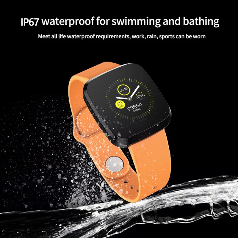 P3Smart часы для мужчин кровяное давление IP67 Водонепроницаемый Smartwatch для женщин монитор сердечного ритма фитнес трекер часы спортивные для Android IOS