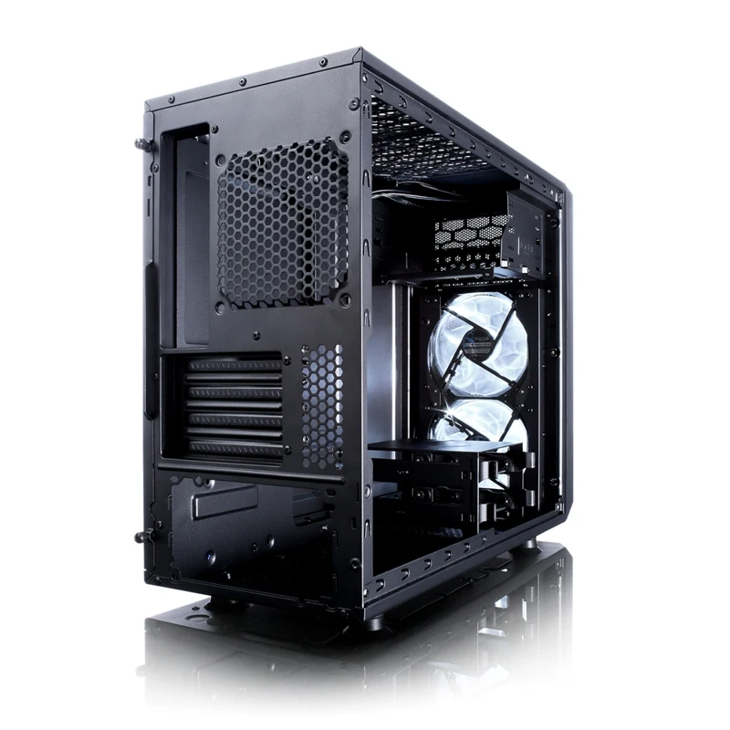 Корпус Fractal Design FOCUS G MINI Window черный без БП mATX 6x120mm 1x140mm 1xUSB2.0 1xUSB3.0 audio