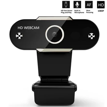 

Full HD 1080P Webcam Computer PC Web Camera with Microphone for Live Broadcast Video Calling Conference Workcamara Web para PC