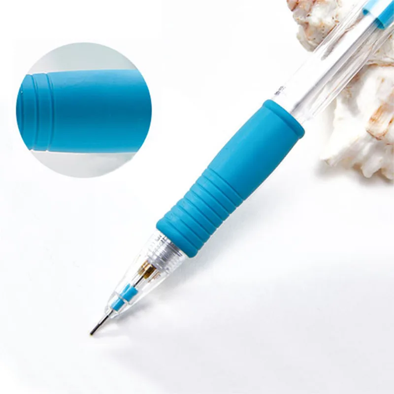 1PCS Pilot Mechanical Pencil Color Bar H-185-SL 0.5mm Flexible Pencil Retractable Nib for School Office Supplies 4