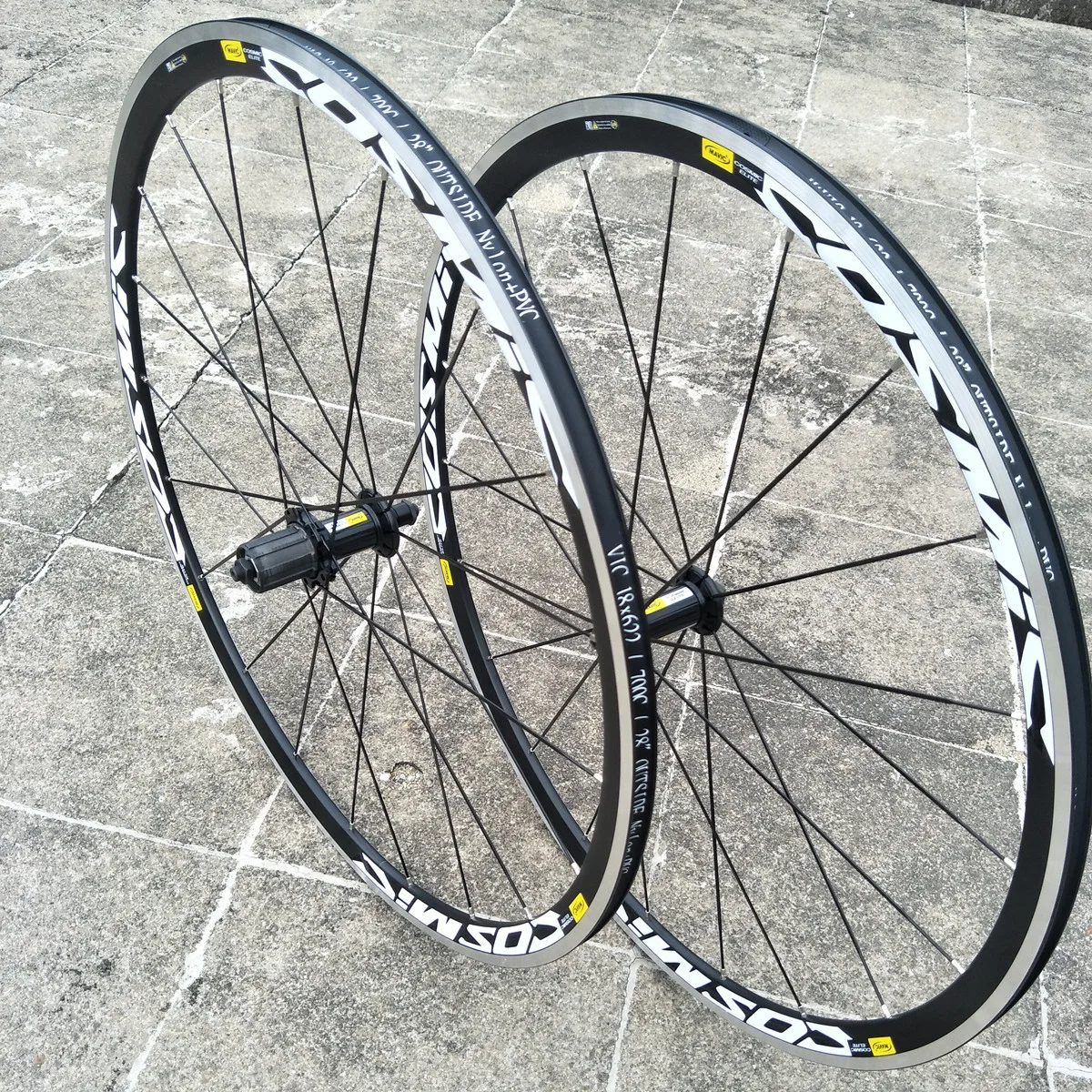 Hot sale Original 700C Cosmic Elite BMX Road Bike Bicycle Wheel Aluminium Alloy V Brake Wheels 30mm Rim Wheelset