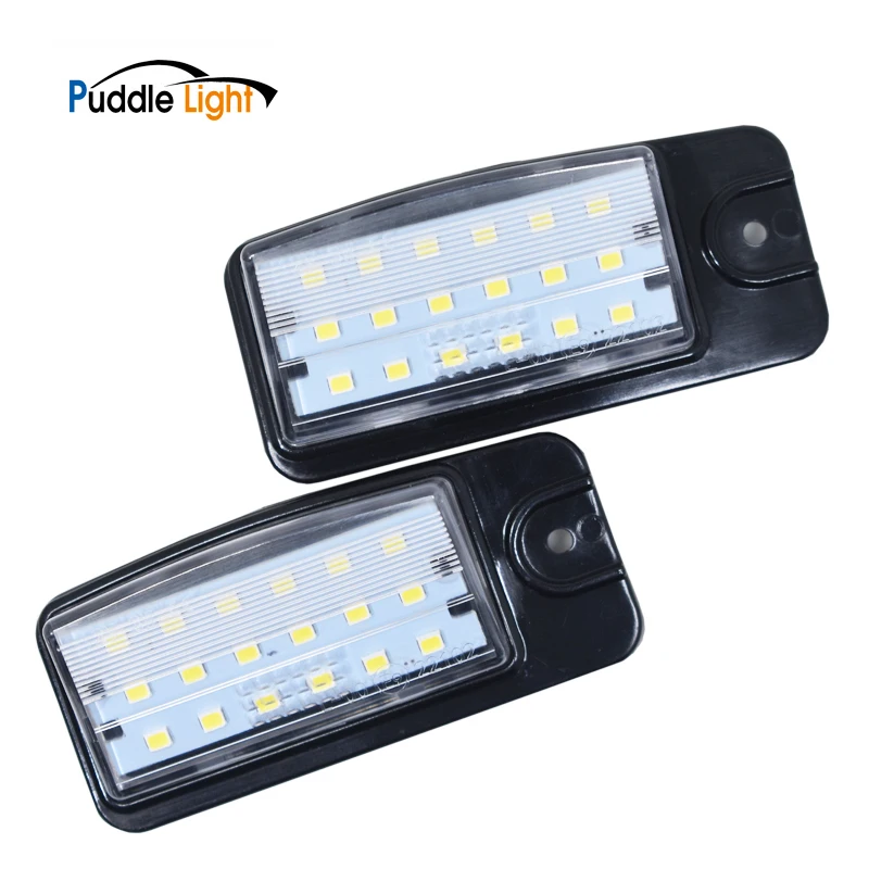 

2Pcs 18smd LED Number Car License Plate Light Lamp For N.issan Altima Pathfinder Murano Rogue X-Trail 32 NV1500 NV2500 NV3500