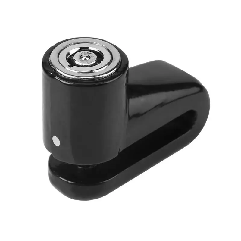 Черный Противоугонный дисковый тормозной ротор замок SafetyLock для скутера мотоцикла - Цвет: Черный