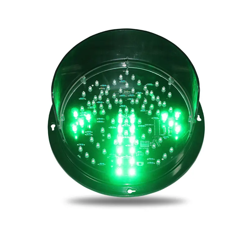 Dynamic Green Arrow Go Red Cross Stop 200mm Traffic Light