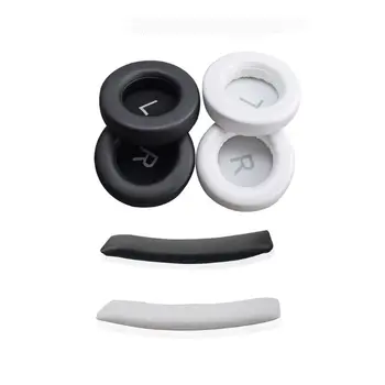

1Set Soft Leather Ear Cushion Cover Cup Earpads Headband for AKG K548 K848 Headphones Repair Parts Accessories