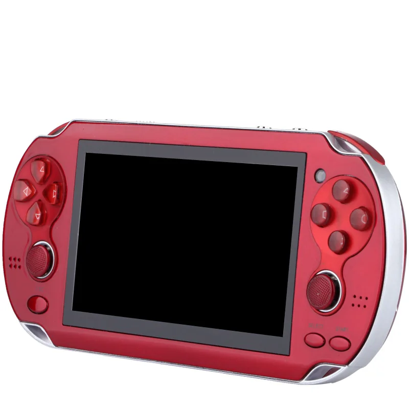 Мини-игровая консоль для Playstation psp, игровой автомат, двойной джойстик, экран 4,3 дюйма, 8 ГБ, видео камера, MP4