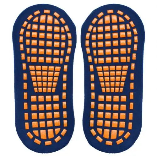 Navy Blue 1 пара унисекс носки для йоги противоскользящие дышащие впитывающие пот хлопковые спортивные носки силиконовые носки - Цвет: Navy Blue