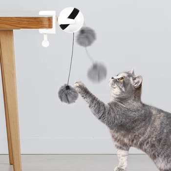 

Electric Automatic Lifting Cat Ball Toy Interactive Puzzle Intelligent Pet Cat Ball Teasing Toy Pet Supplies