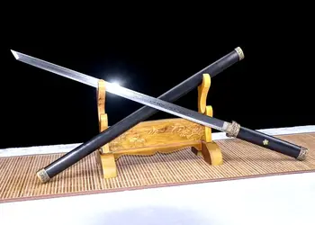 

Admirable Chinese KungFu Sword Saber Vein Steel Blade Tang dynasty tactics Sword straight Knives
