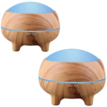 

300Ml Aromatic Oil Diffuser Bluetooth Music Speaker Ultrasonic Air Humidifier 15 Color Change Led Lights