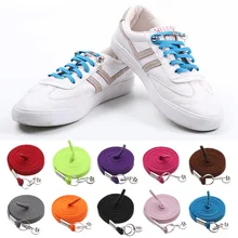 20 видов цветов эластичные шнурки без завязок, шнурки для обуви для взрослых и детей, аксессуары для спортивной обуви