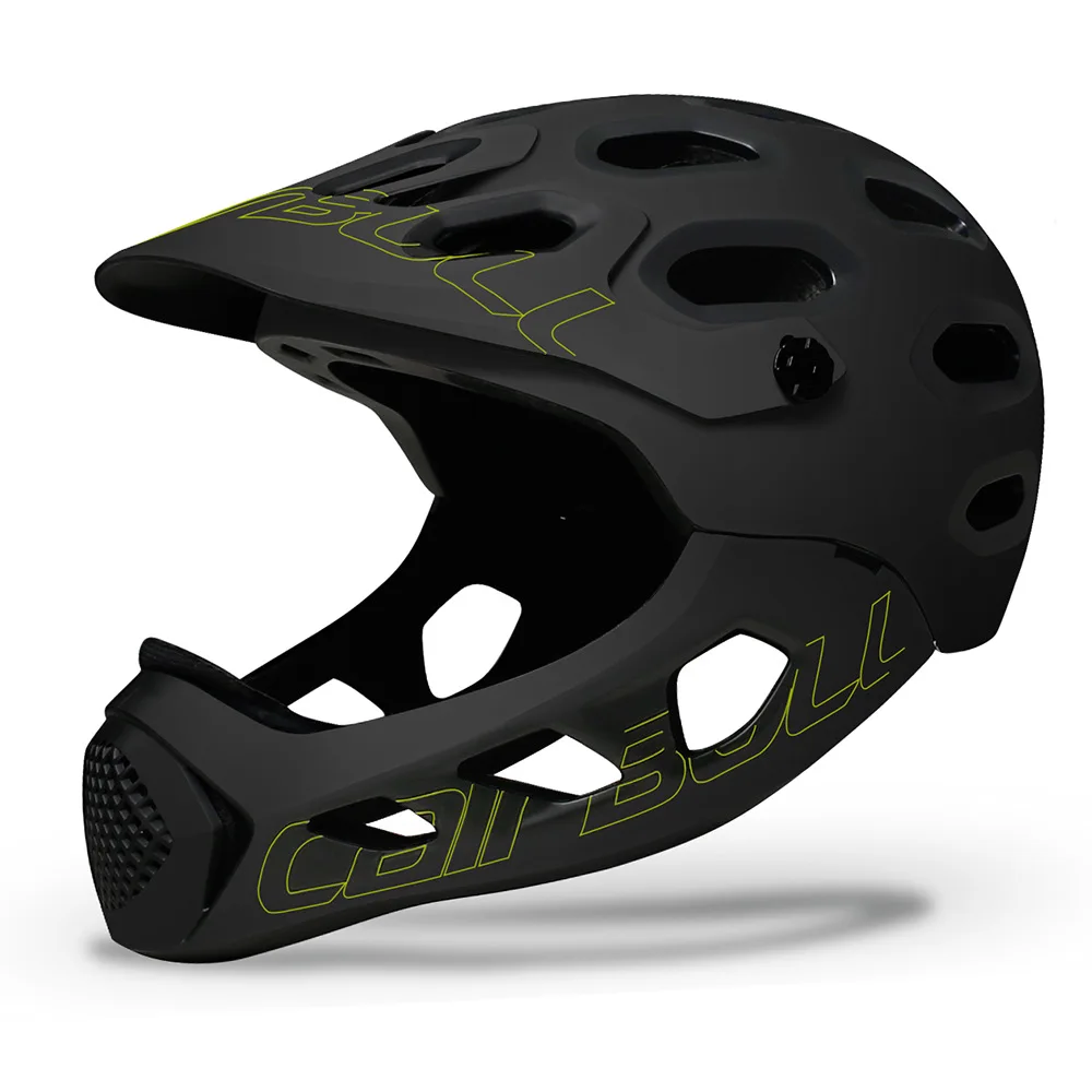 Сверхлегкий горный велосипедный шлем, мужской, покрытый, MTB, вниз, холм, полный шлем, Cairbull, Inte-mold TRAIL BMX, велосипедные шлемы