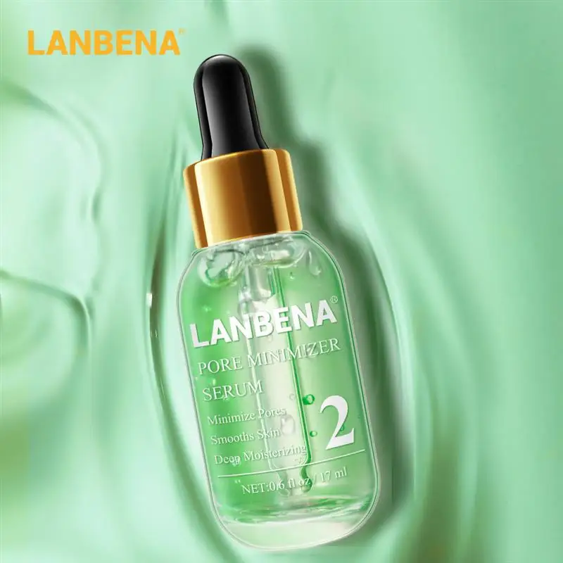 

LANBENA Beauty Face Serum Skin Care Remove Blackheads Shrink Pores Peeling Acne Treatment Refining Essence Deep Cleaning Smooth