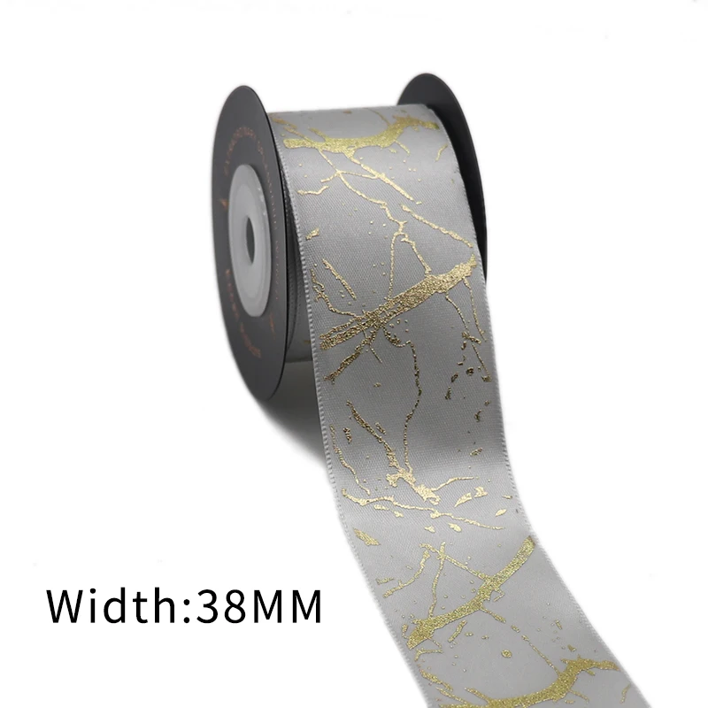 High Five Foil-Stamped Satin Ribbons