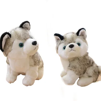 

Creative Simulation Husky Plush Doll Holiday Gift Activity Dress Up Cute Cartoon Toy Pillow Manufacturer Direct Supply