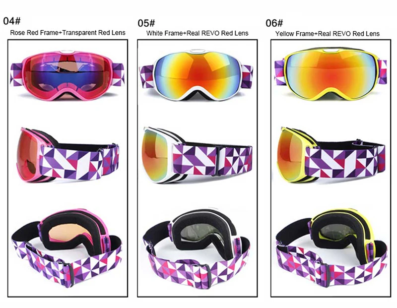 Obaolay детские лыжные очки двухслойные противотуманные лыжи коньки сноуборд очки зимние спортивные детские лыжные очки